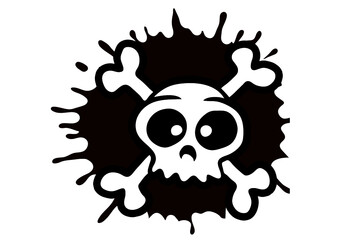 skull pirat funny