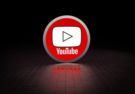 Youtube, Social Media Background