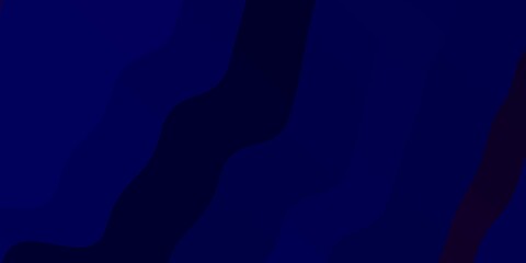 Dark Pink, Blue vector pattern with wry lines.