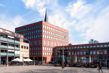 Town hall in Aschaffenburg, Theaterplatz, Germany