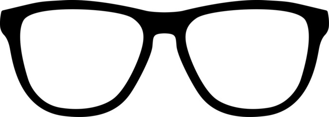 Eye glass icon sign. Optical signs and symbols.