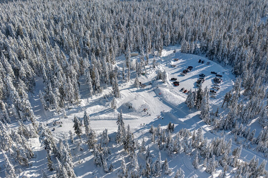 Dakota Ridge on the Sunshine Coast, British Columbia, Canada.