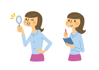 女性　普段着　研究