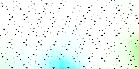 Light green vector gradient polygon wallpaper.