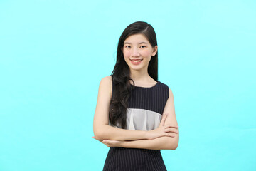 Asian businesswoman standing person