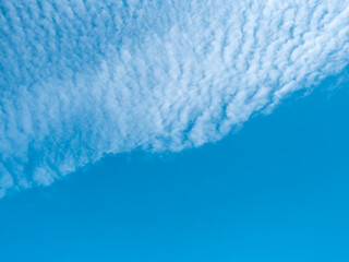 cloudy blue sky in sunny day.	