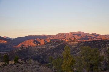 Sunny Skies over Pyramid Lake, CA