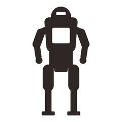 Robot machine, vector illustration