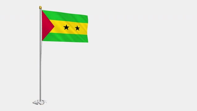A_loop_video_of_the_entire_Sao_Tome_and_Principe_flag_swaying_in_the_wind.