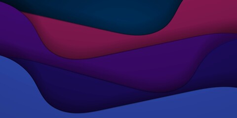 modern premium colorful wavy abstract background with gradient black,blue,red and purple color on background. Eps10 vector