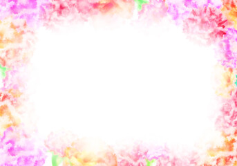 Carnation Watercolor Illustration Flower and Mother's Day Background