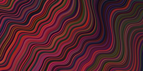 Dark Pink vector backdrop with wry lines.