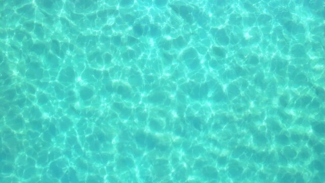 Footage of Ocean Water Caustics Background