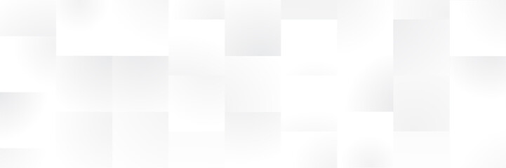 Abstract white Geometric banner design background.