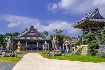 Obraz premium 安産祈願の時志観音