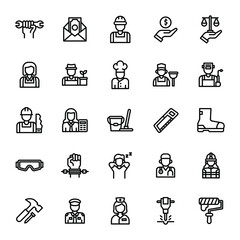 labour day icon illustration vector graphic