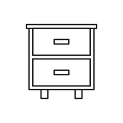 cabinet icon for website, symbol, presentation 