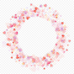 Heart love vector Valentine Pink amour symbols.