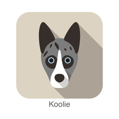 Koolie dog character, dog breed series