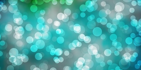 Light Blue, Green vector texture with circles.
