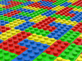Toy blocks background