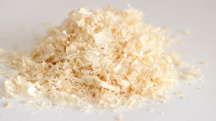 Aspen shavings for pets, for hamsters. Wood bedding.	
