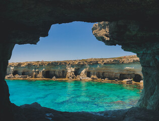 cave in the sea