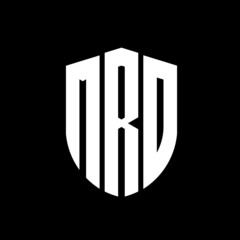 MRO letter logo design. MRO modern letter logo with black background. MRO creative  letter logo. simple and modern letter logo. vector logo modern alphabet font overlap style. Initial letters MRO  - obrazy, fototapety, plakaty