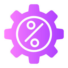 discount gradient icon