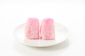 桜でんぶのおむすび