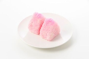 桜でんぶのおむすび