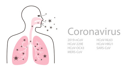 The ways of human touching the virus