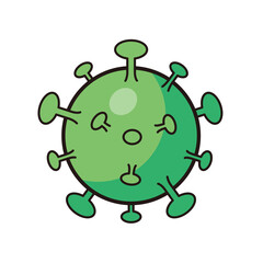 The sign of Corona virus