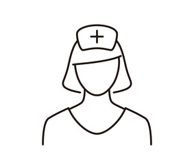 Obraz na płótnie Canvas Nurse vector icon