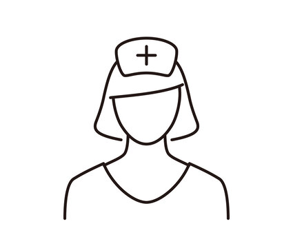 recommend clip art: Nurse vector icon