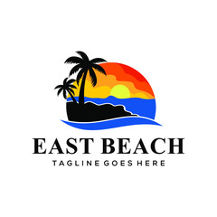 palm beach exotic Logo Design idea