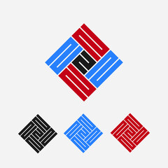 logo design with letter n Z and Number 2