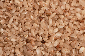 Texture and pattern with hang rices background.