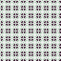 Abstract Cross Pattern generative computational art illustration