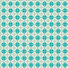 Abstract Cross Pattern generative computational art illustration