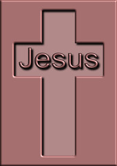 Jesus-Kreuz 3D