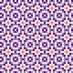 Abstract Cross Pattern generative computational art illustration