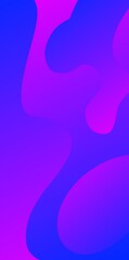 High blue and purple mix abstract fluid mobile wallpaper. Colorful abstract background. Best and modern abstract gradient wallpaper with beautiful geometric shapes. 