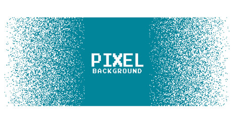pixel background with gradient effect