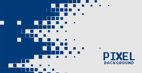 abstract black pixel background design