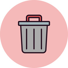 Trash Bin Icon