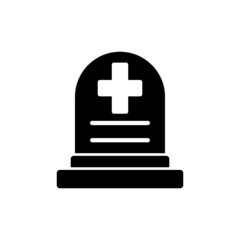 Fototapeta premium Tombstone Icon
