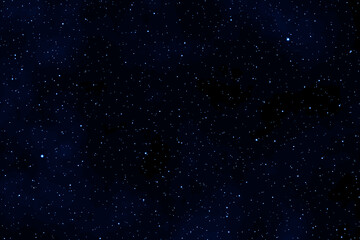Fototapeta na wymiar Starry night sky. Galaxy space background.