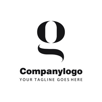 luxury letter g for company logo template
