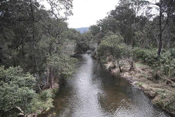 Rivers near the town of Grafton after a recent flood, New South Wales, Australia.